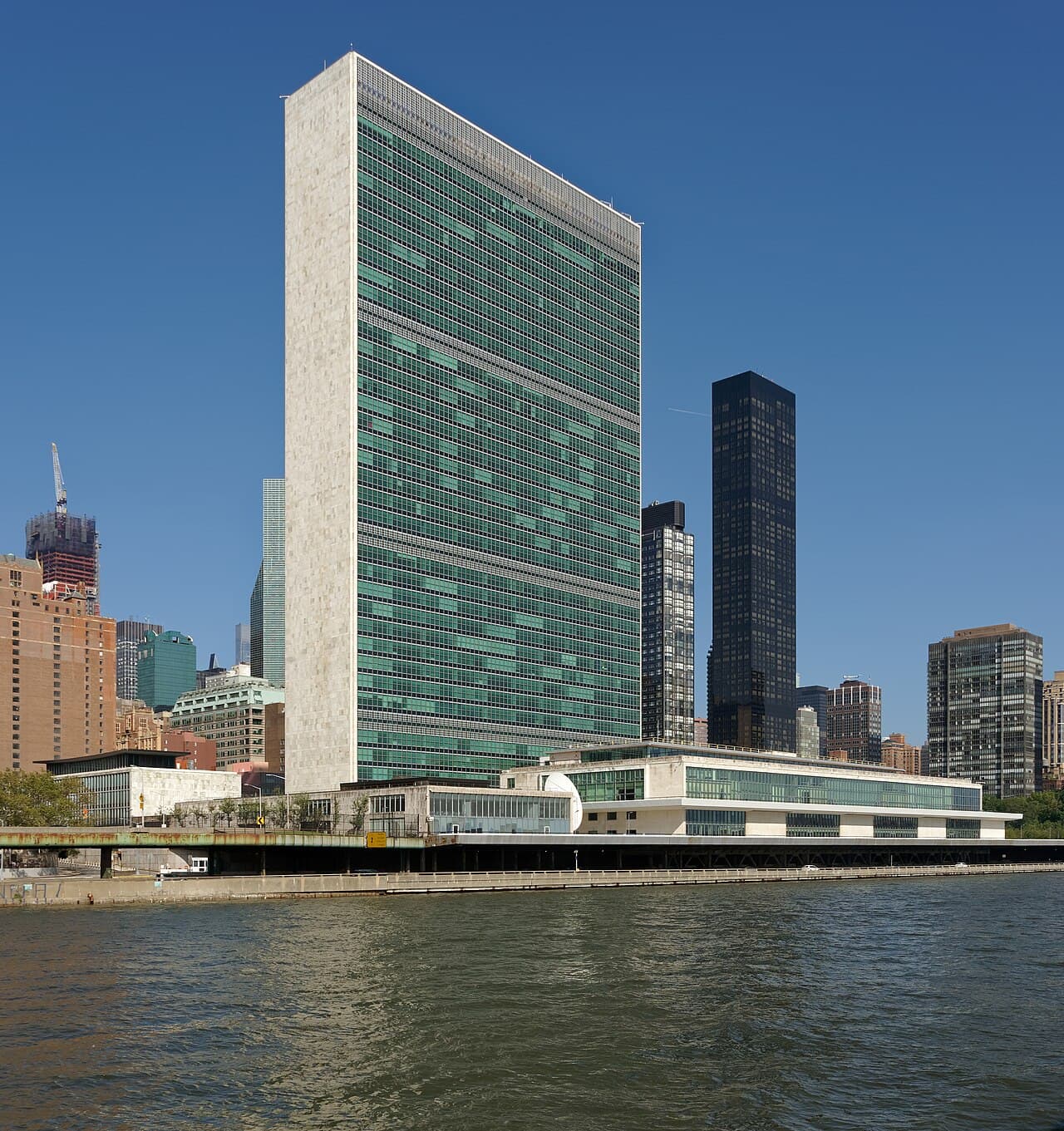 Illustration - Headquarters of the United Nations New York City 20231001 1103 1006