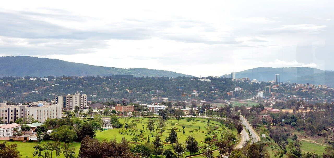 Illustration - Kigali skyline