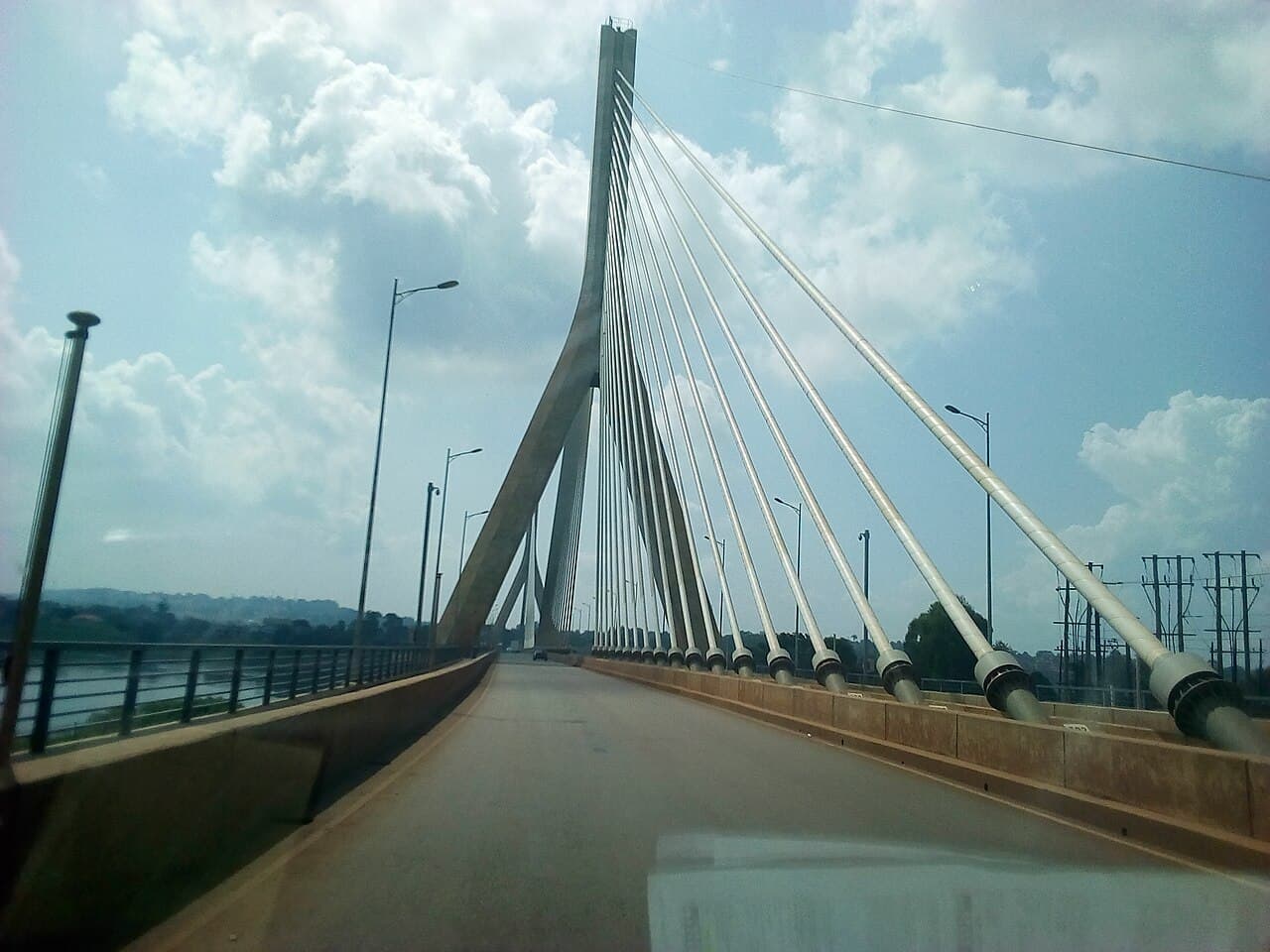 Illustration - Nile Bridge in Jinja City Along Kampala-Jinja Highway