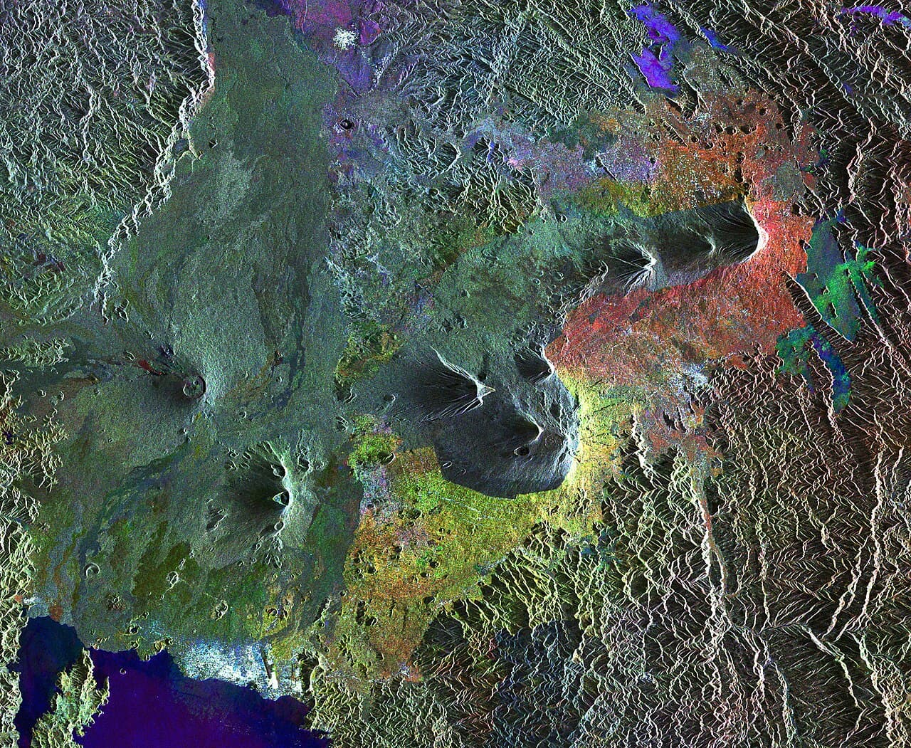 Illustration - Virunga Mountains