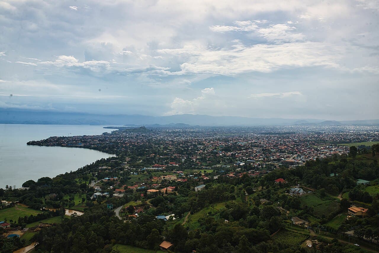 Illustration - Kivu Goma and Rubavu On Rwanda Side